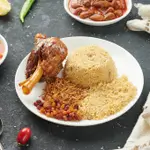 Zend Qozi with Bulgur